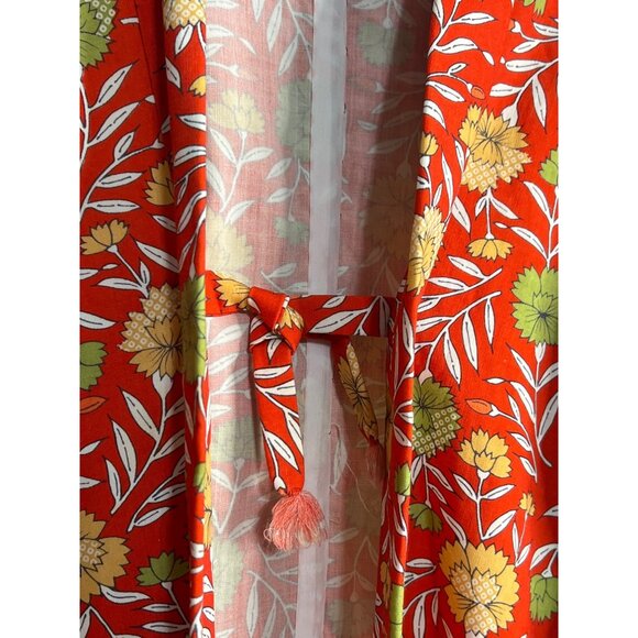 Vintage Floral Kimono Jacket Handmade - Picture 4 of 5